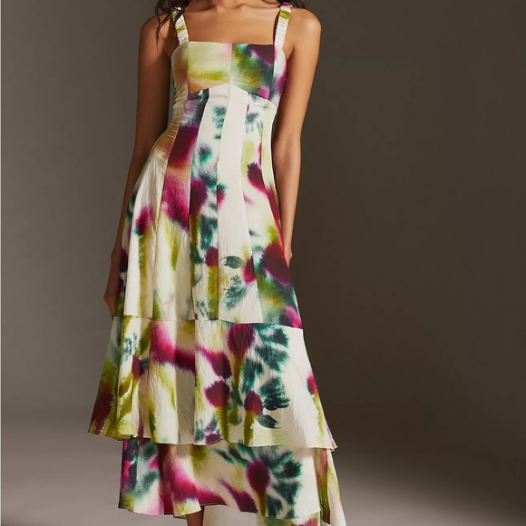 Anthropologie Tiered Maxi Dress - Picture 11 of 14